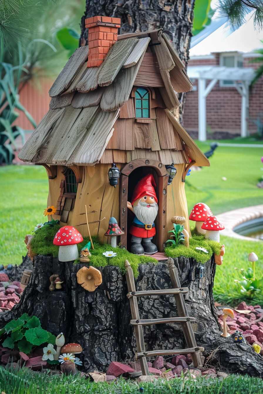 outdoor fairy garden ideas - 13