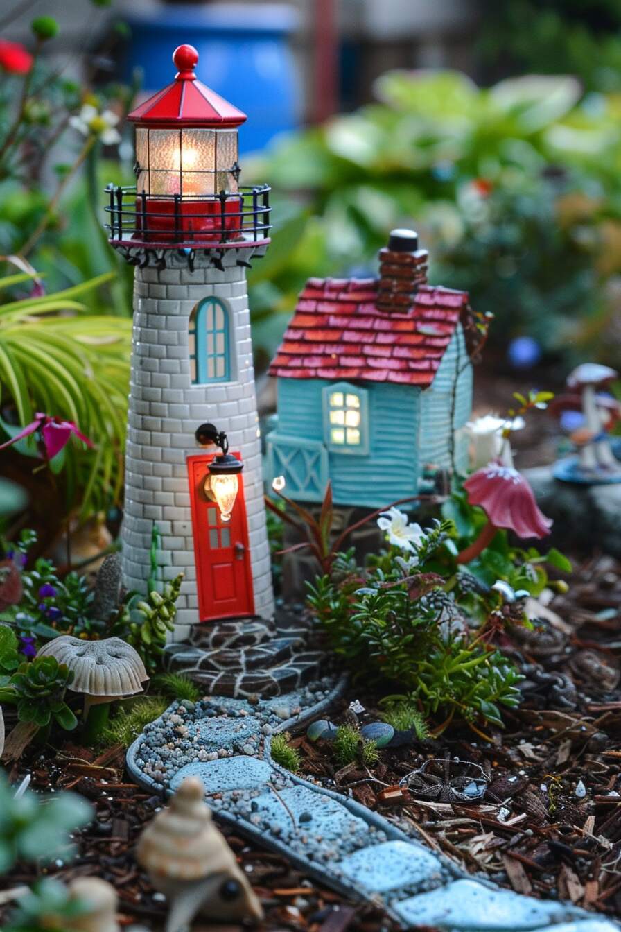 outdoor fairy garden ideas - 2