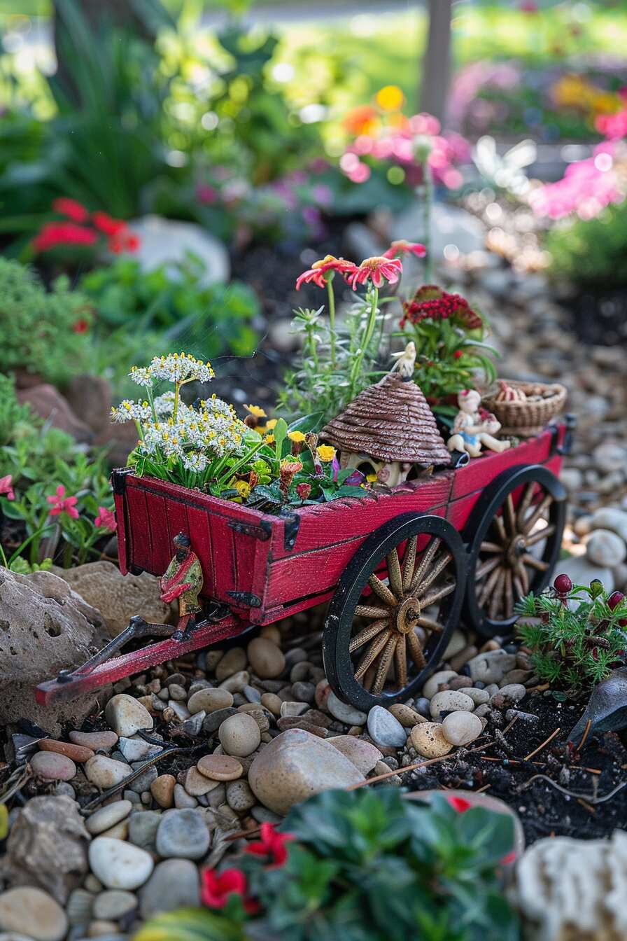 outdoor fairy garden ideas - 27