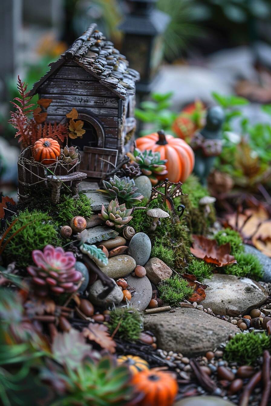 outdoor fairy garden ideas - 7