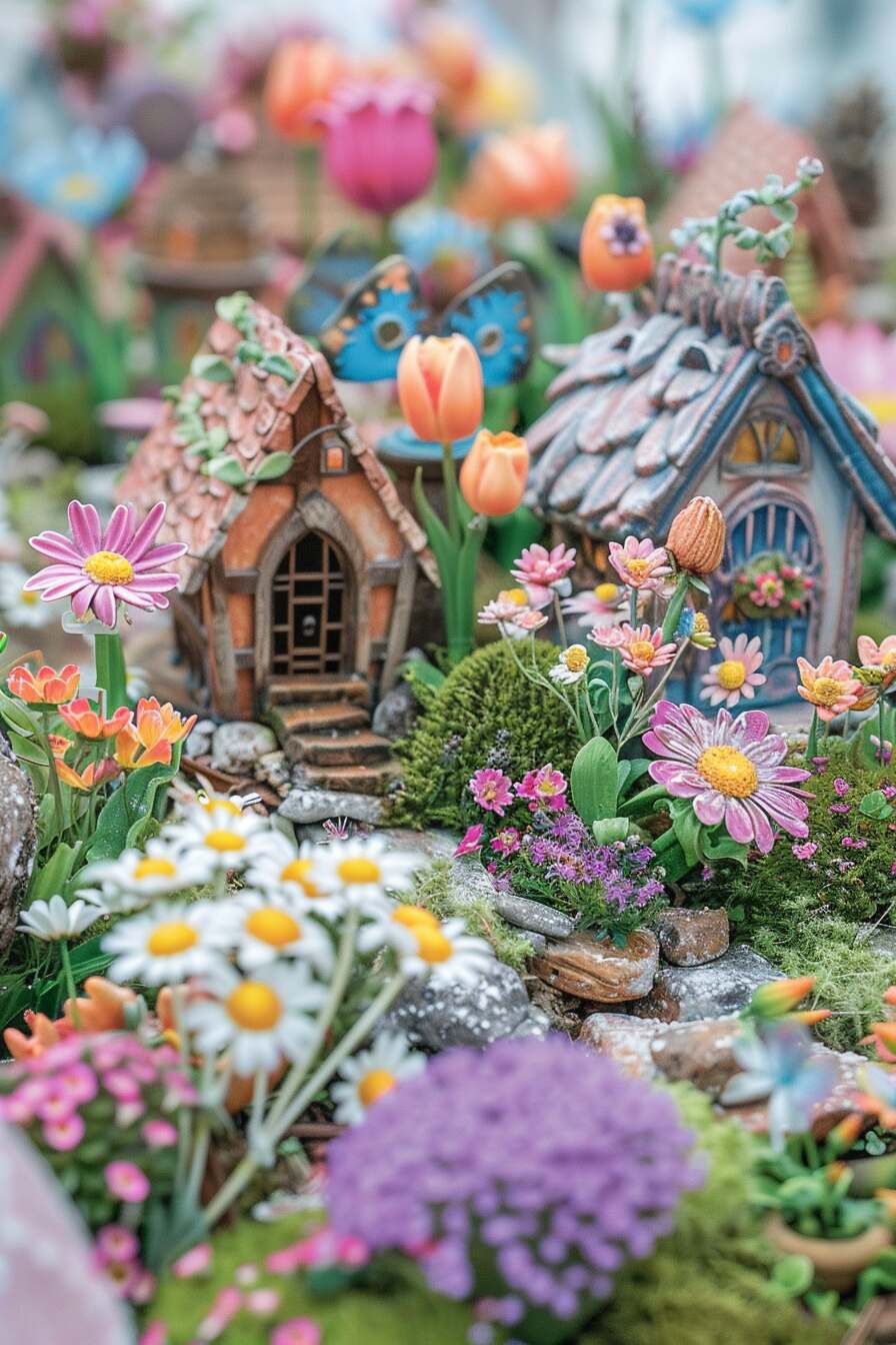 outdoor fairy garden ideas - 8