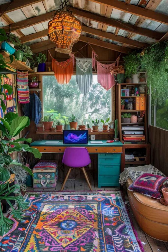 23 Fabulous She Shed Office Ideas for a Cozy Workspace - H.M.G