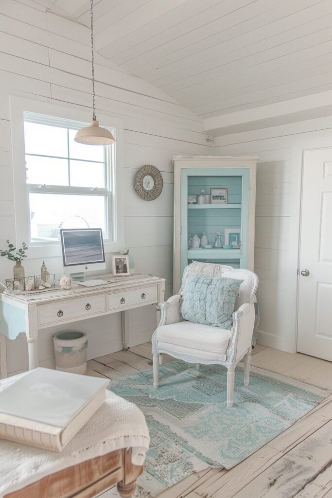 20+ Fabulous She Shed Office Ideas for a Cozy Workspace - H.M.G