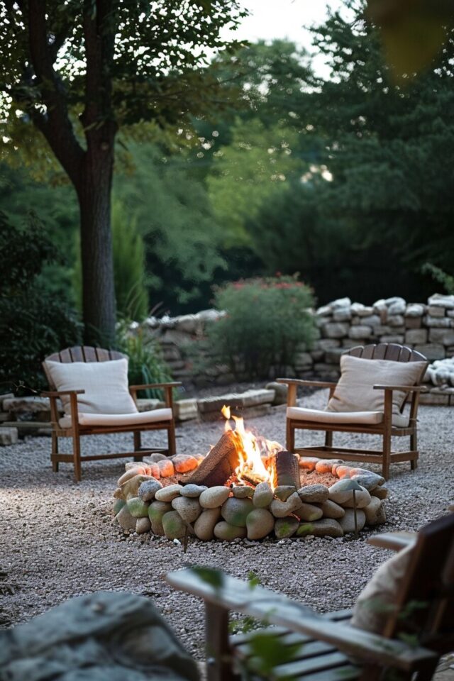 Want a Cozy Spot to Unwind? These Simple Backyard Fire Pit Ideas ...