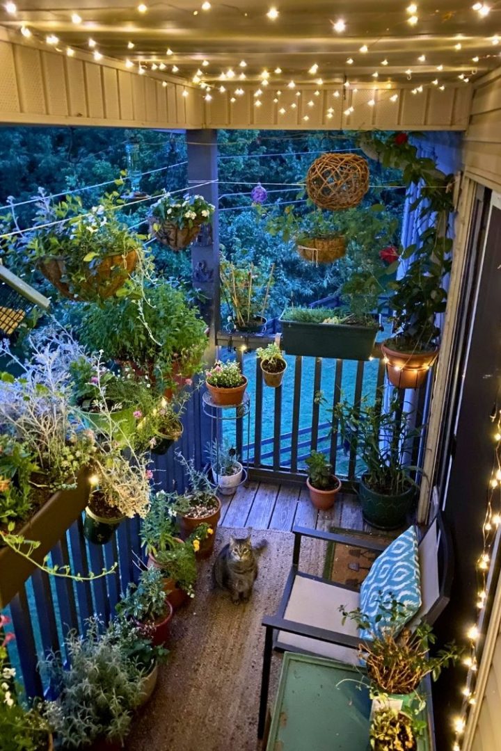 View of 30+ Small Apartment Patio Ideas That Totally Change the Vibe - H.M.G
