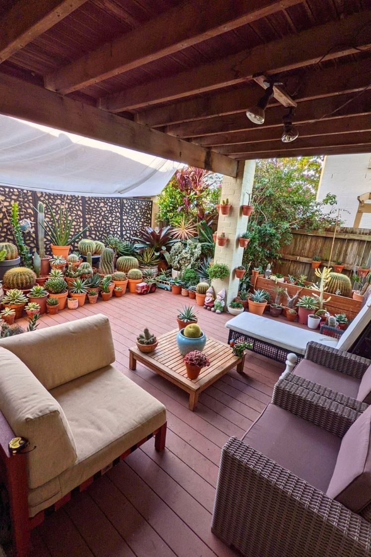 small apartment garden patio