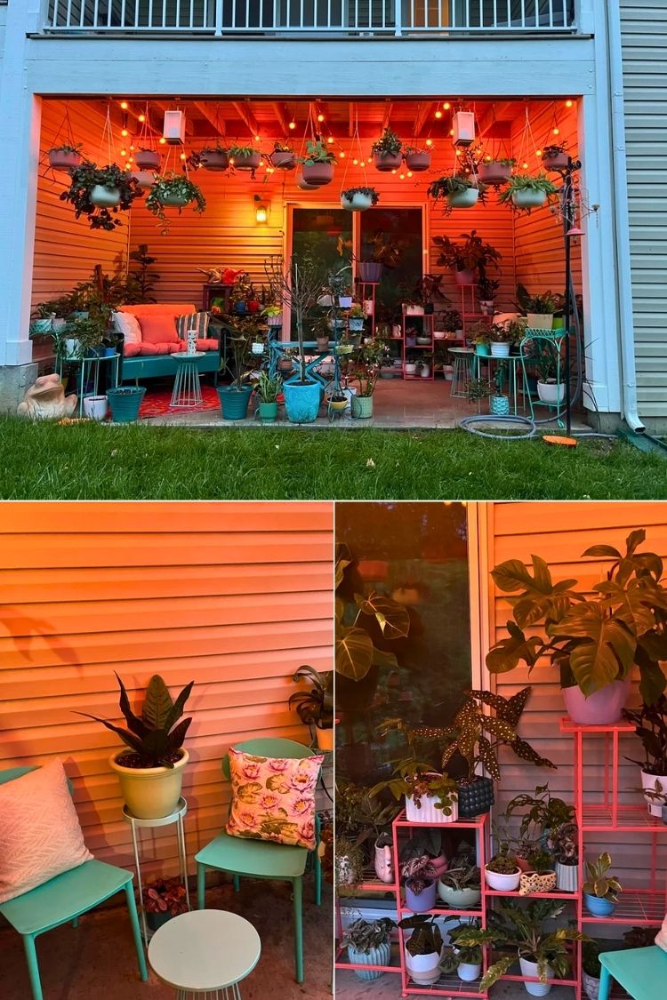 small apartment patio