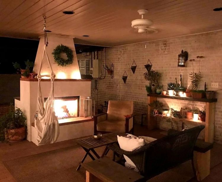 small apartment patio
