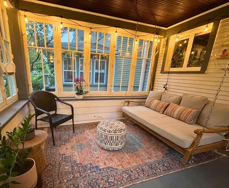 small apartment patio