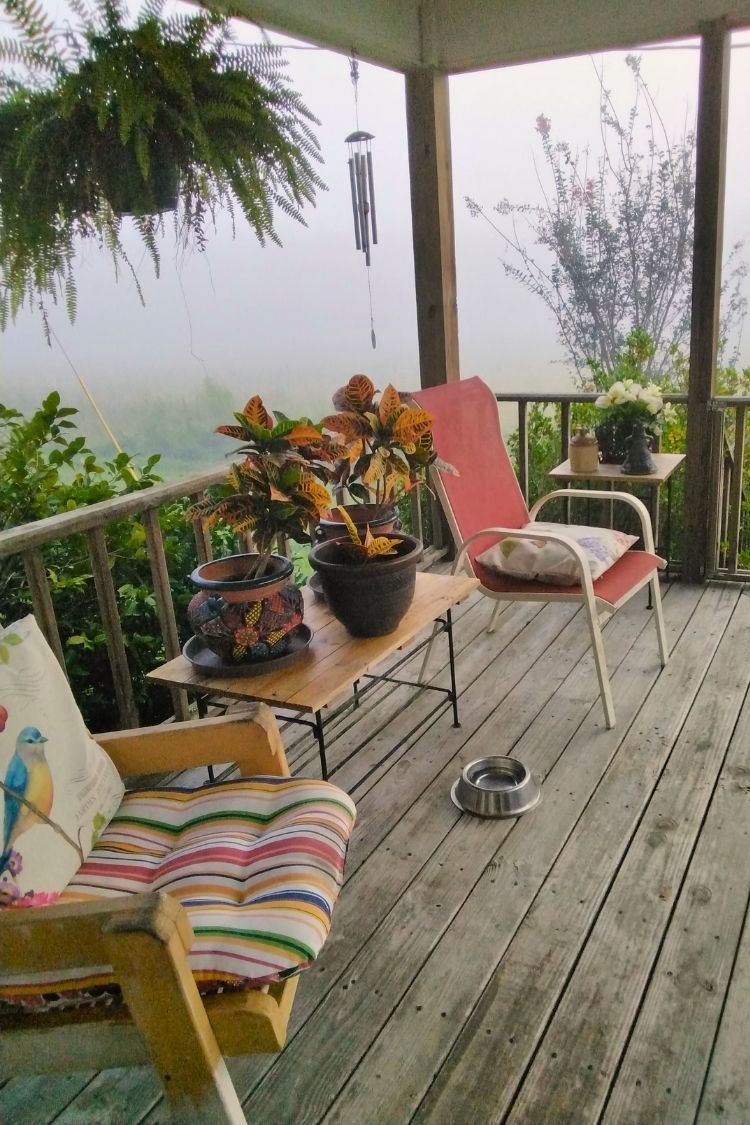 small apartment patio