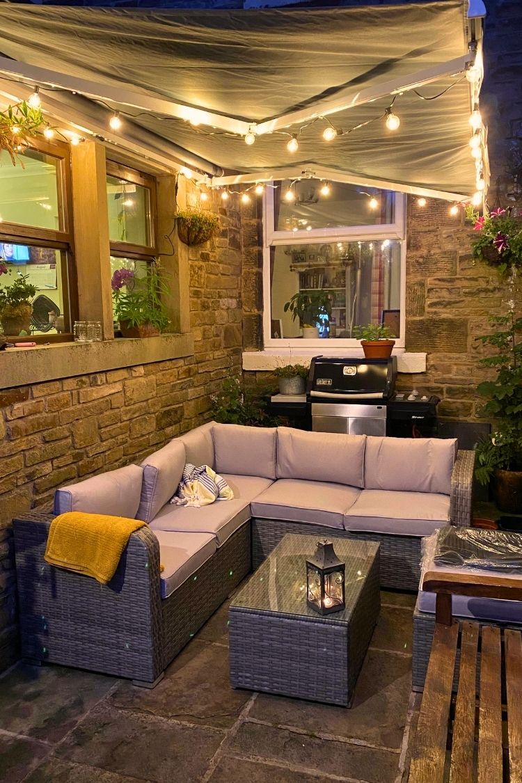 small apartment patio