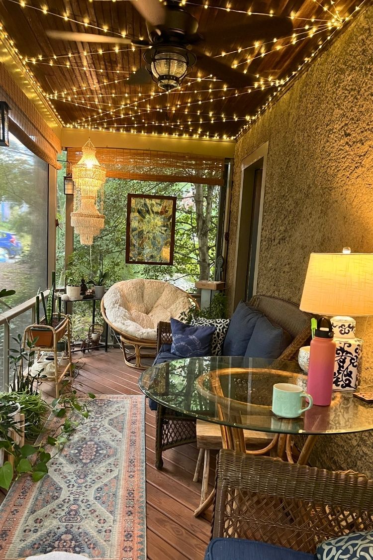 small apartment patio