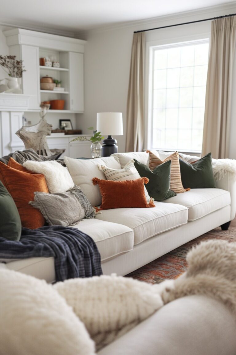 30+ Eye-Catching Throw Pillow Ideas for Your Couch - H.M.G
