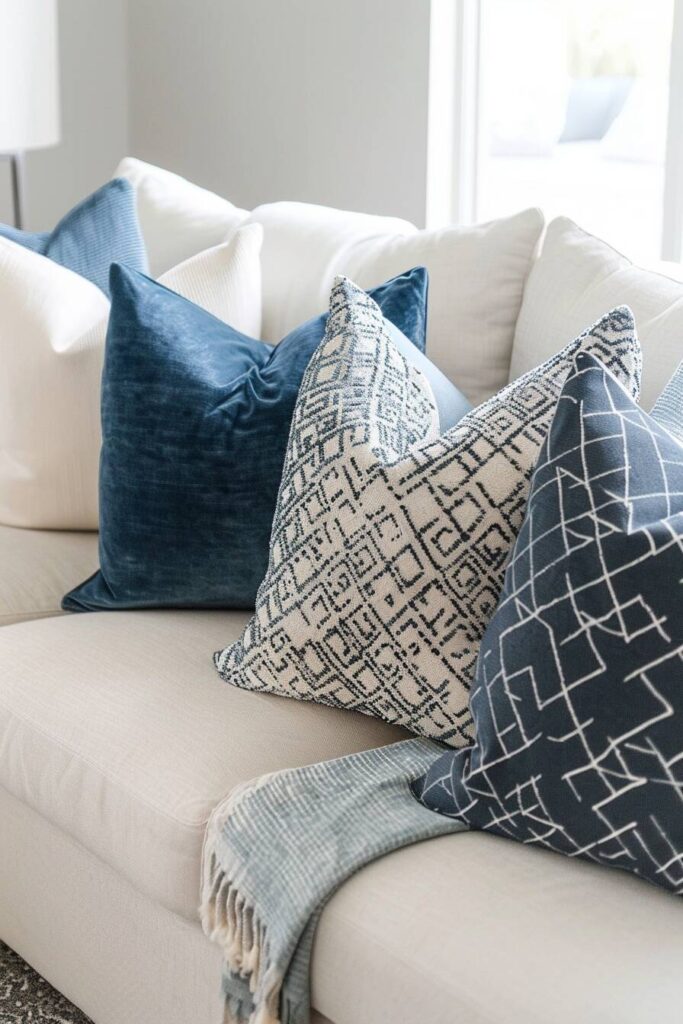 30+ Eye-Catching Throw Pillow Ideas for Your Couch - H.M.G