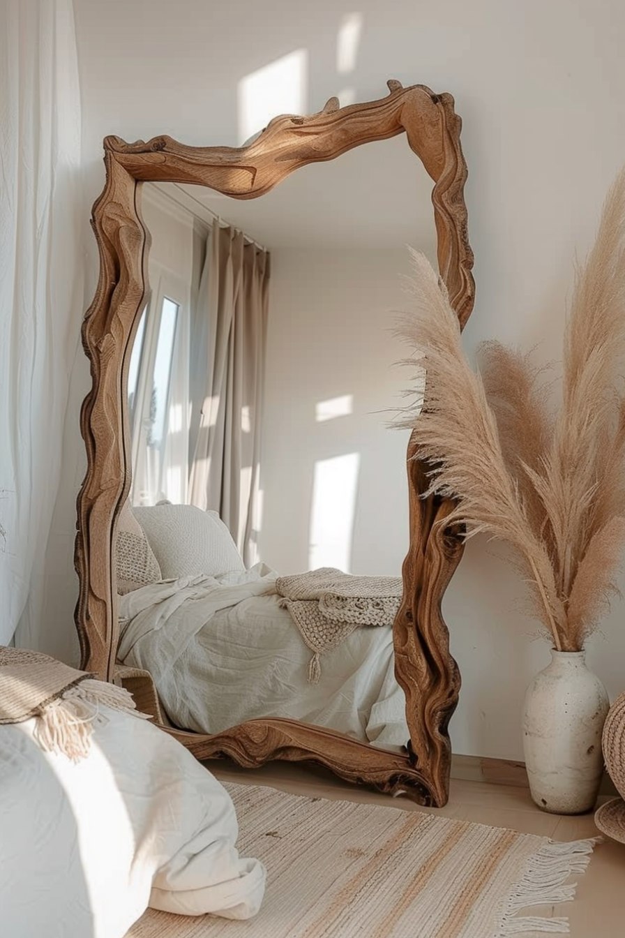 a boho mirror