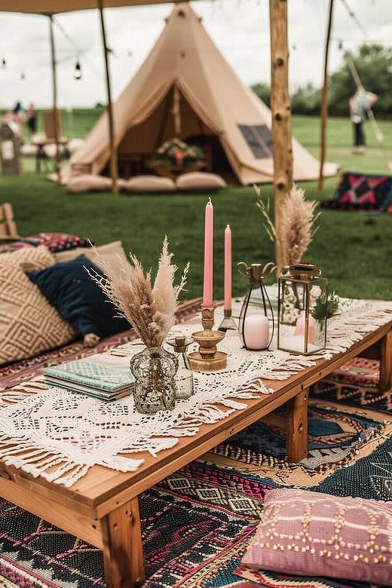 22 Boho Garden Party Decoration Ideas to Inspire Your Next Gathering ...