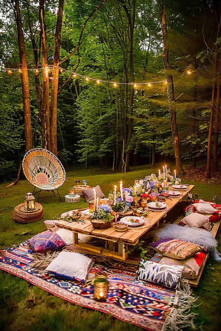 22 Boho Garden Party Decoration Ideas to Inspire Your Next Gathering ...