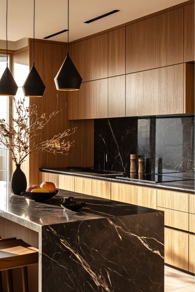 22 Black Japandi Kitchen Design Ideas That Blend Elegance With ...