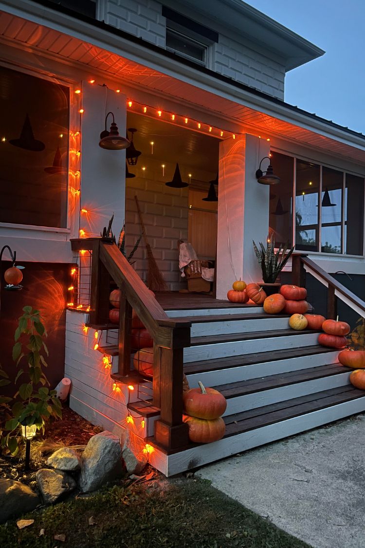 Halloween Front Porch