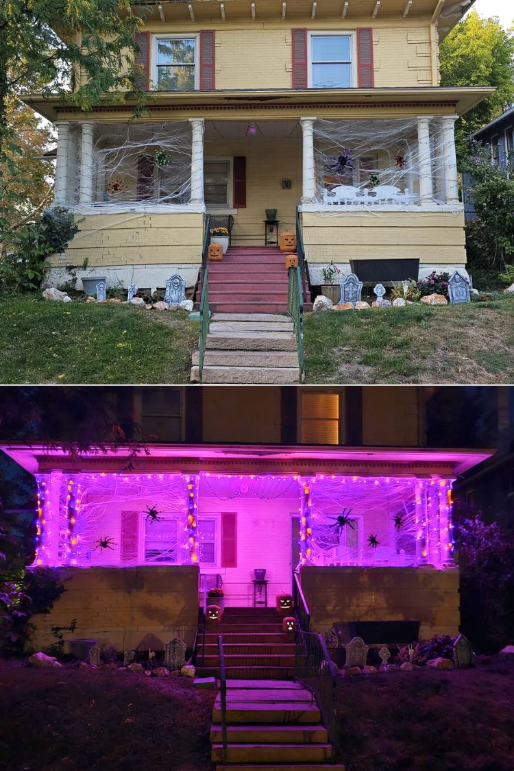 Halloween Front Porch