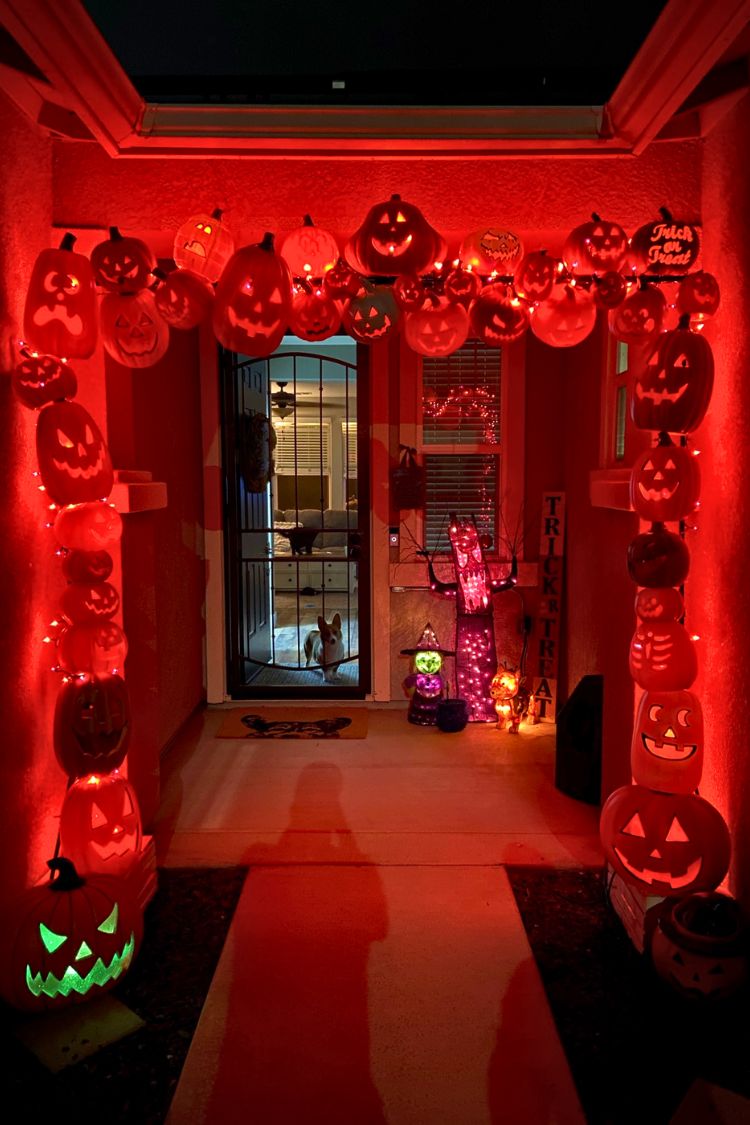 Halloween Front Porch