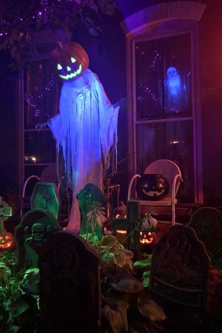 Halloween Front Porch