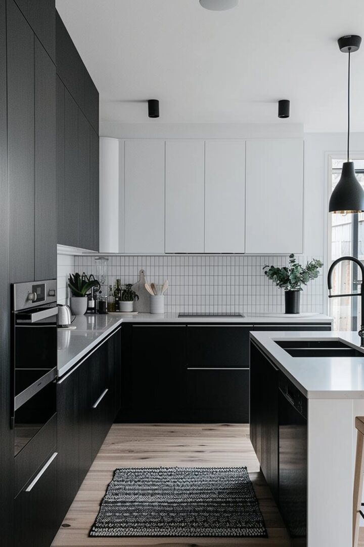22 Black Japandi Kitchen Design Ideas That Blend Elegance With ...