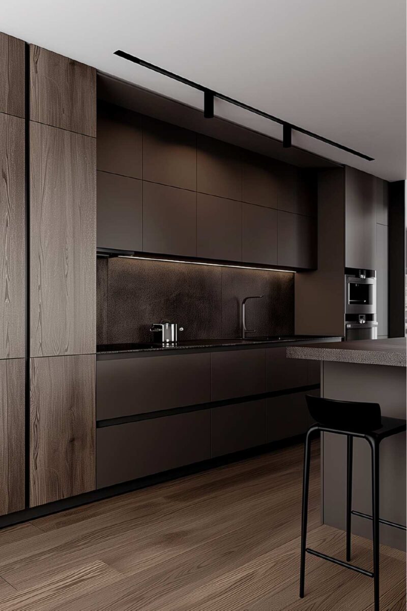 22 Black Japandi Kitchen Design Ideas That Blend Elegance With Simplicity - H.M.G