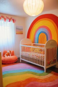 30+ Inspiring Rainbow Nursery Ideas for a Joyful Baby Room - H.M.G