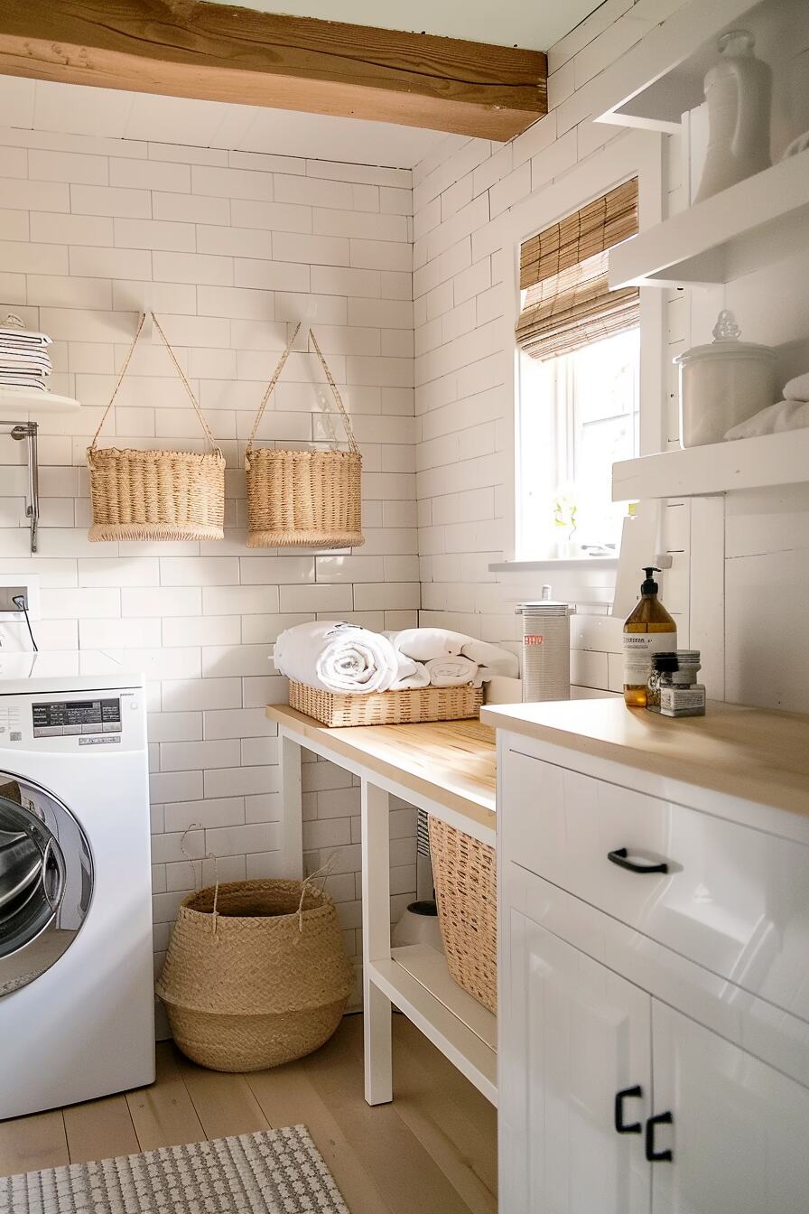 laundry room mural ideas - 16