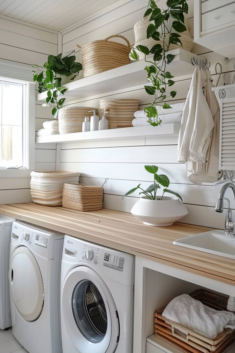 laundry room mural ideas - 21