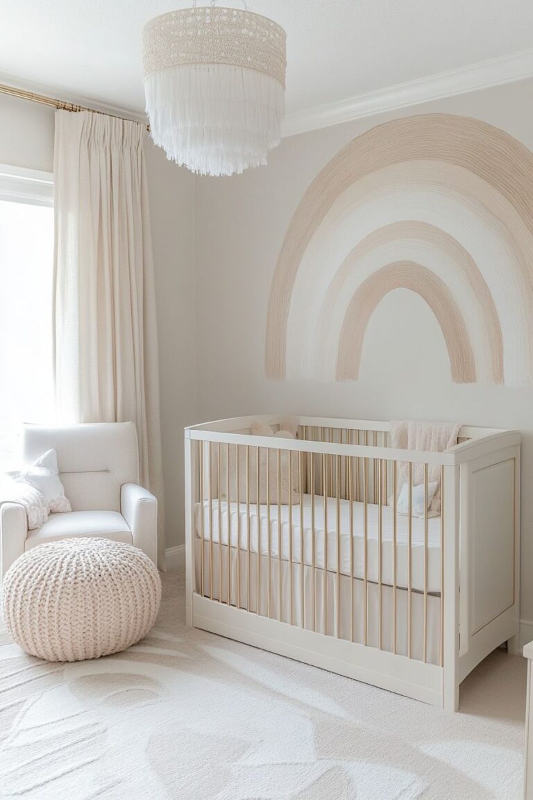 30 Inspiring Rainbow Nursery Ideas for a Joyful Baby Room - H.M.G