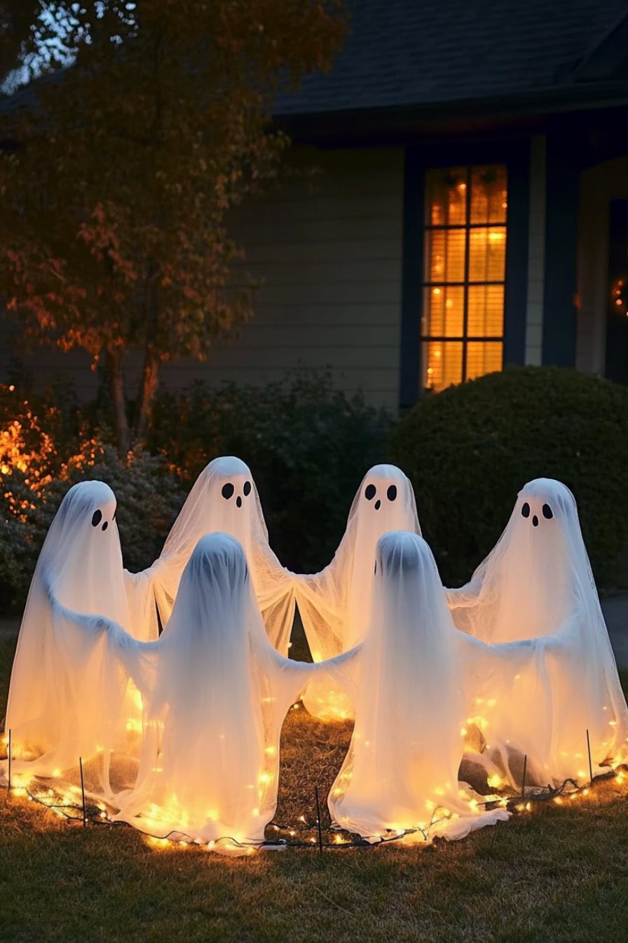 outdoor halloween decor