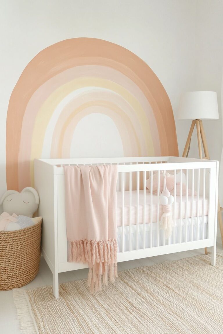 30 Inspiring Rainbow Nursery Ideas for a Joyful Baby Room - H.M.G