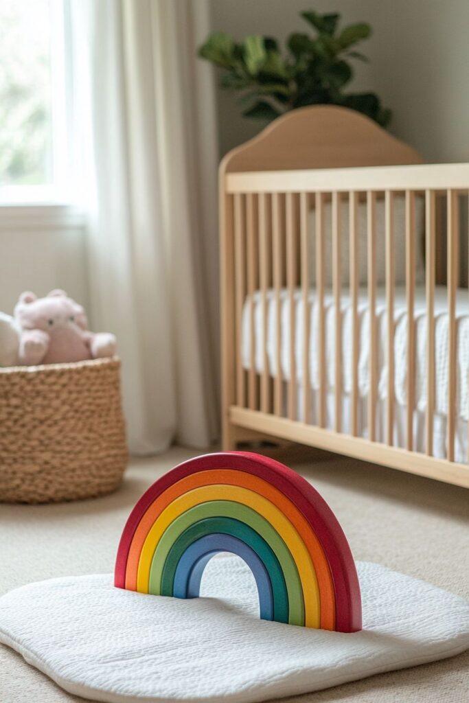 30 Inspiring Rainbow Nursery Ideas for a Joyful Baby Room - H.M.G