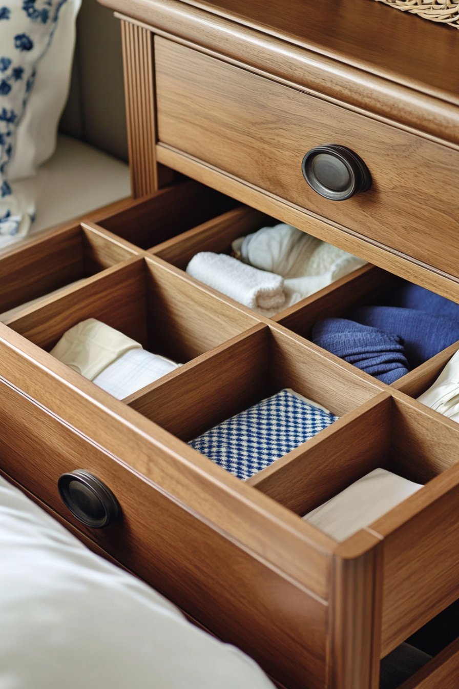 bedroom storage idea