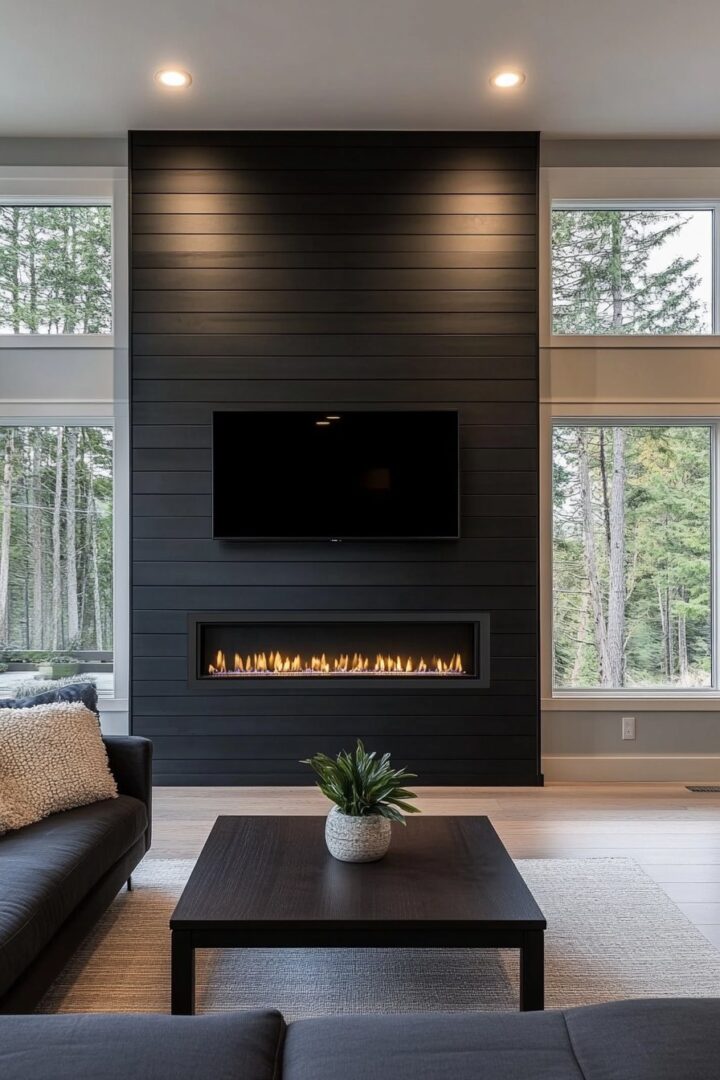 15+ Fresh Shiplap Wall Concepts to Refresh Your Living Room - H.M.G