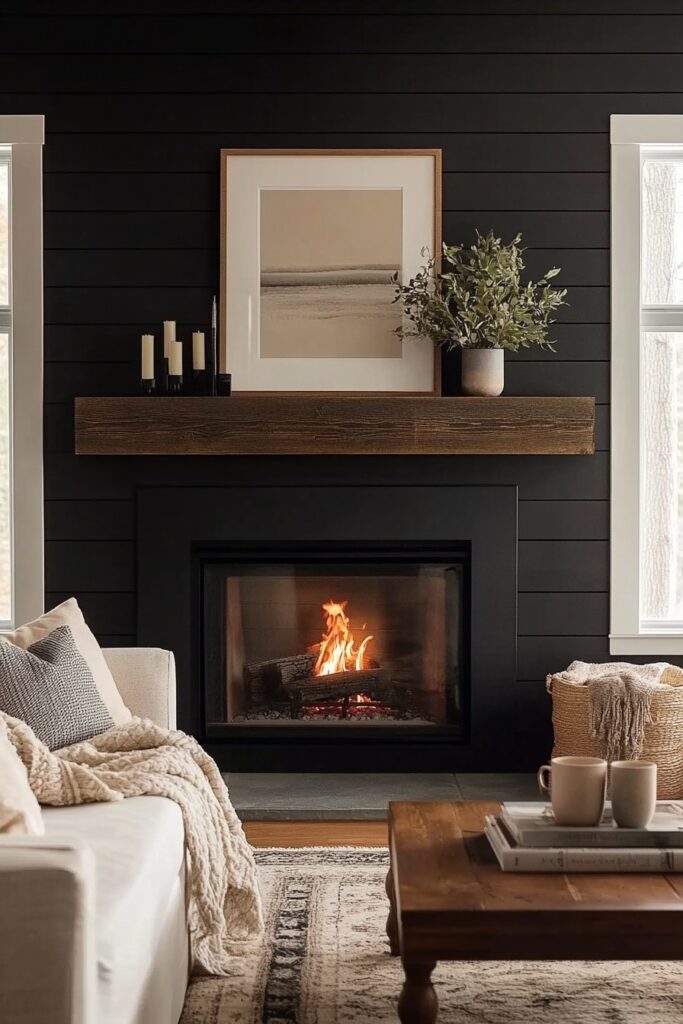 15+ Fresh Shiplap Wall Concepts to Refresh Your Living Room - H.M.G