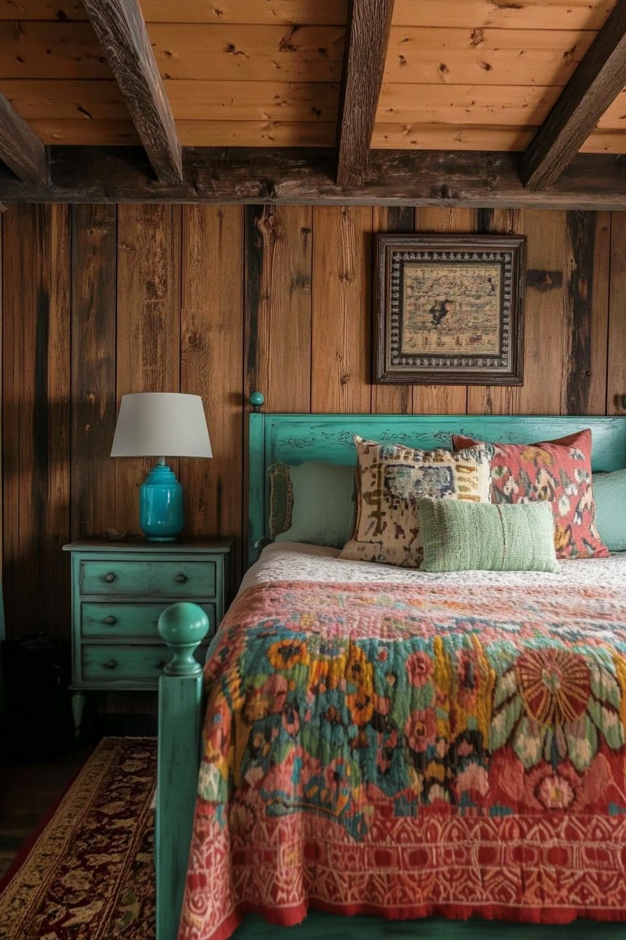 western ranch bedroom