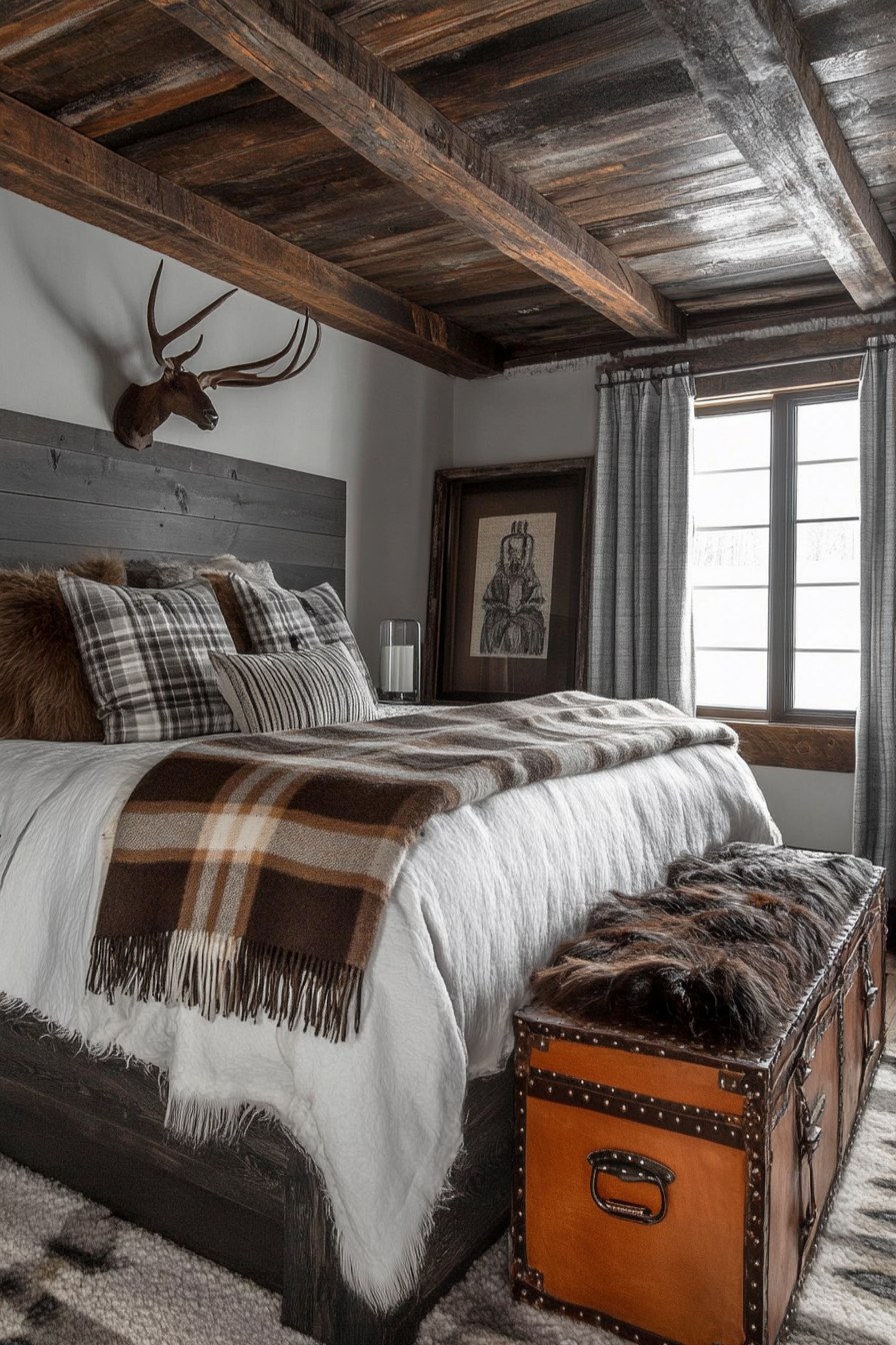 western ranch bedroom