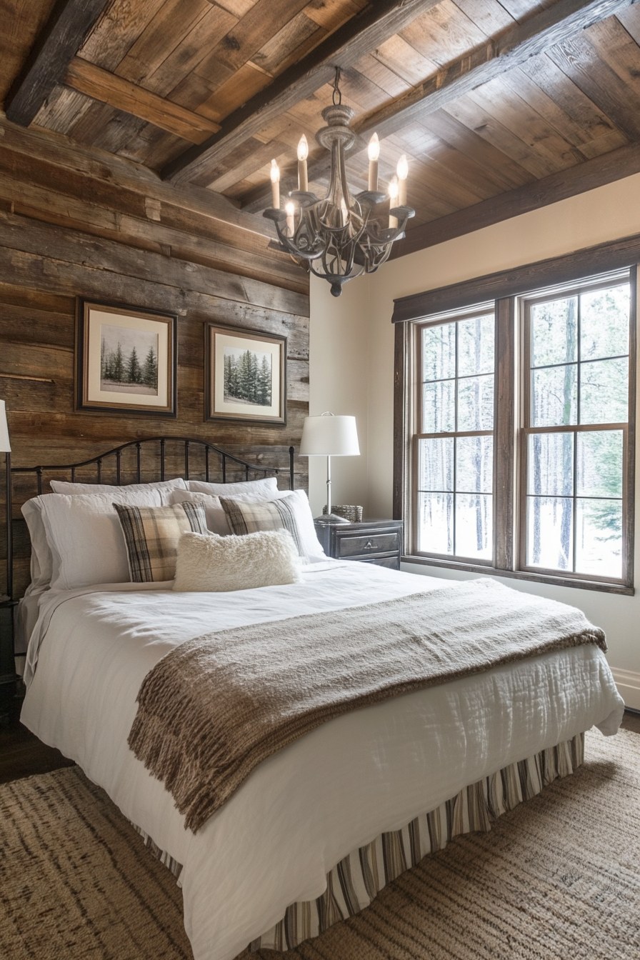 western ranch bedroom