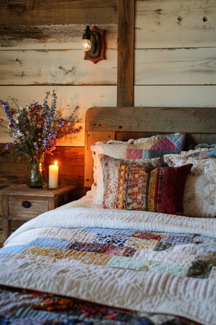 western ranch bedroom