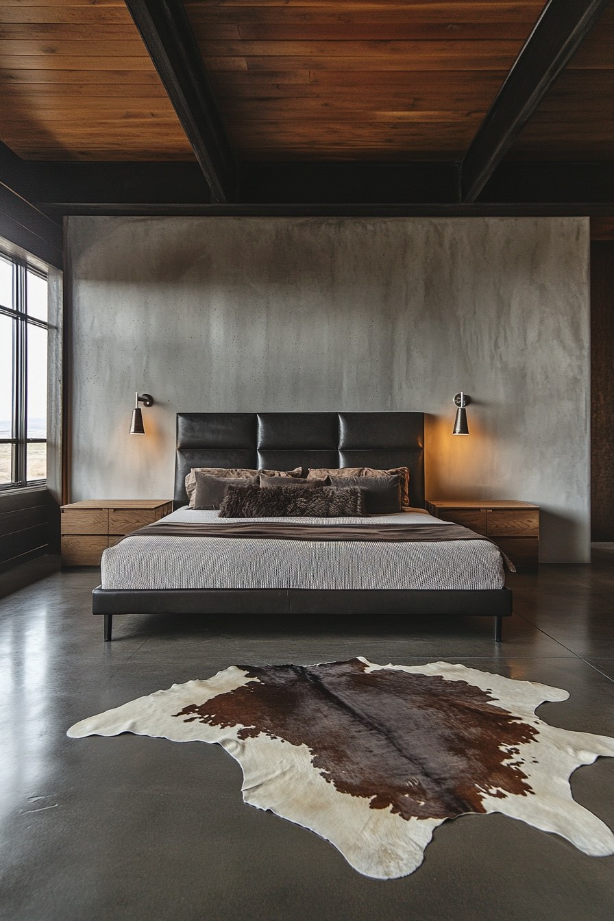 western ranch bedroom