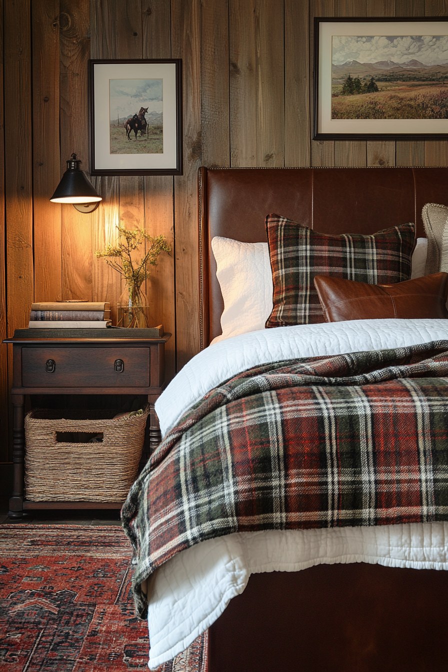 western ranch bedroom