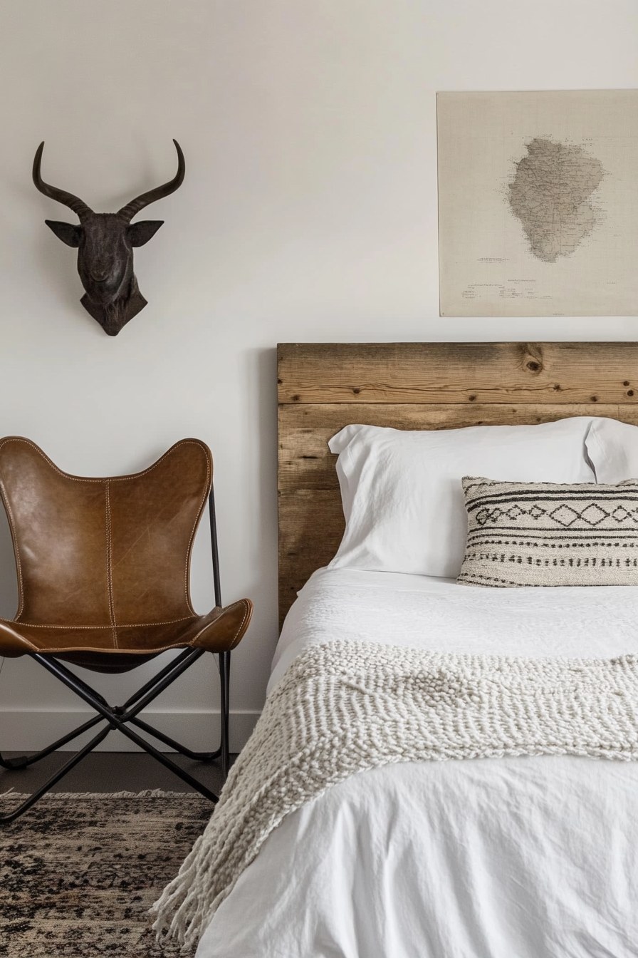 western ranch bedroom