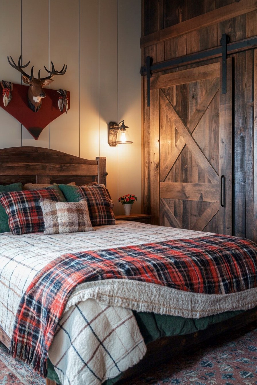 western ranch bedroom