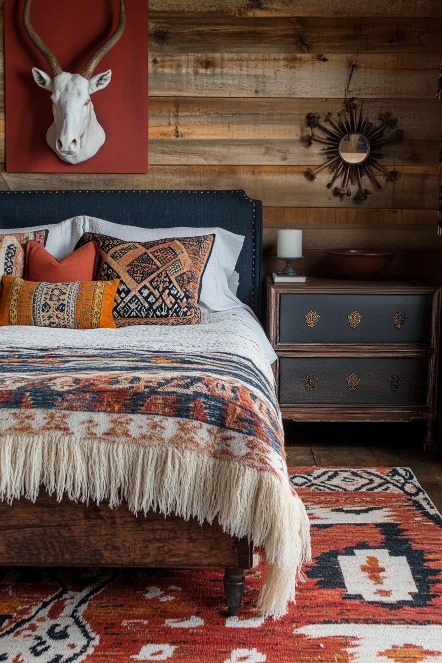 western ranch bedroom