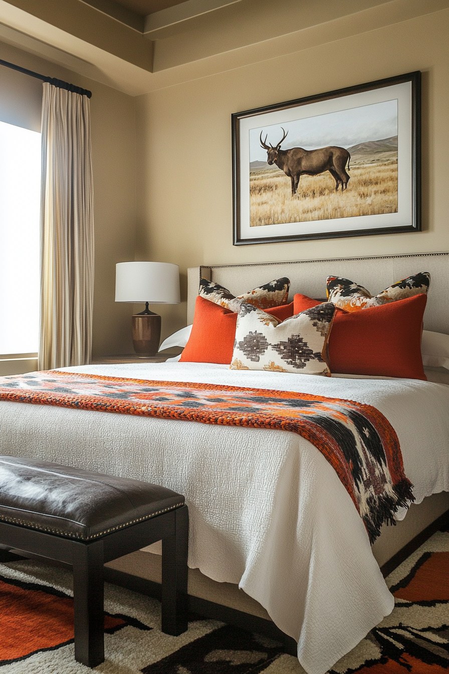 western ranch bedroom