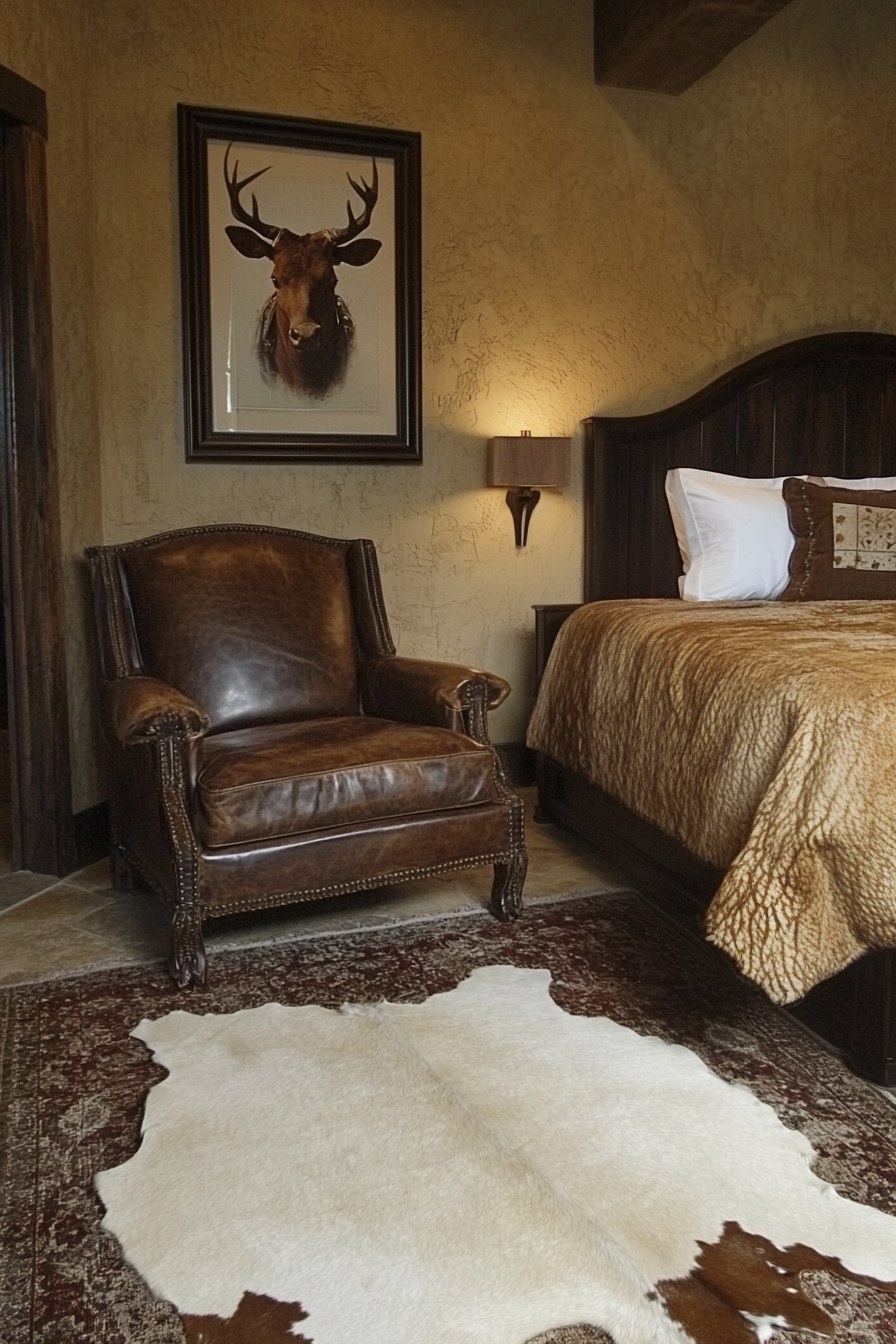 western ranch bedroom