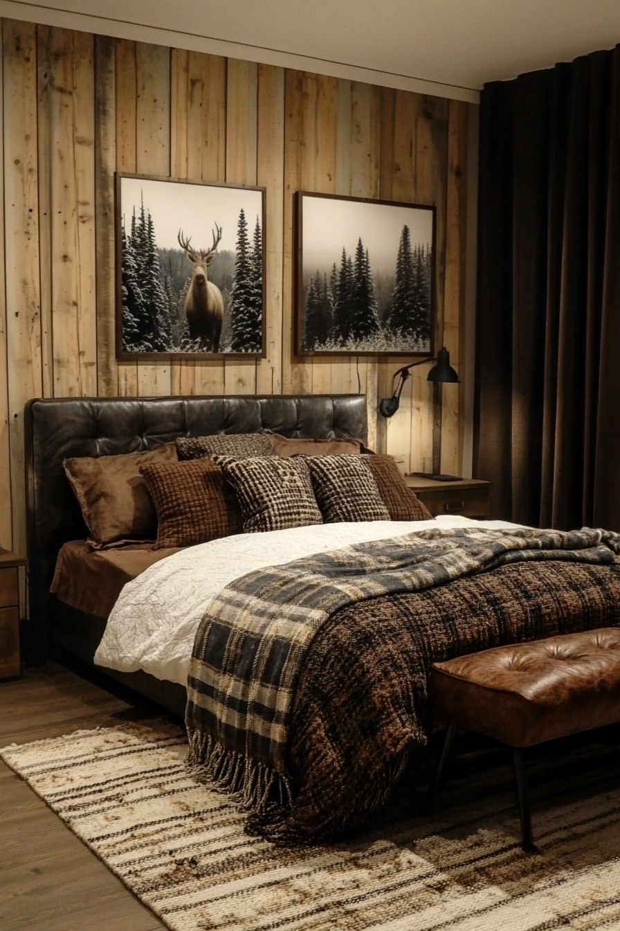 western ranch bedroom